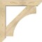 Ekena Millwork Westlake Slat Rough Sawn Bracket w/ Offset Brace, Douglas Fir, 6"W x 30"D x 30"H BKT0604X30X30WTL06RDF - alternate 3